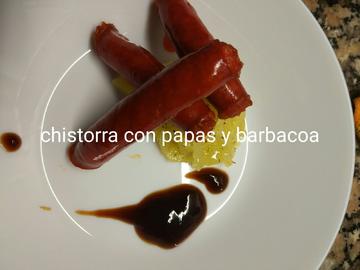 PEKETAPA: CHISTORRA CON PAPAS Y BARBACOA