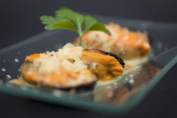 Mexillóns de Galicia en salsa Thai
