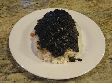 Arroz con luras na súa tinta