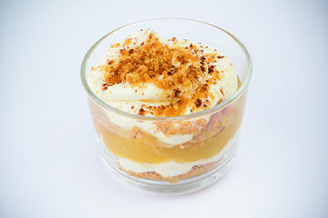 Tiramisú de mazá e castaña