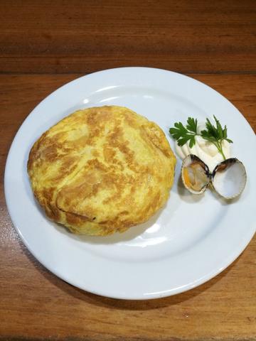 Tortilla de berberechos