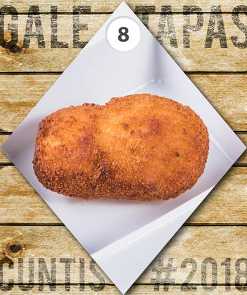 CROQUETA DE QUEIXO CON MARMELO