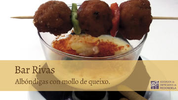 ALBÓNDIGAS CON MOLLO DE QUEIXO