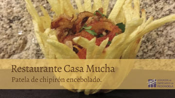 PATELA DE CHIPIRÓN ENCEBOLADO 