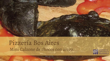 MINICALZONE DE CHOCOS CON ARROZ